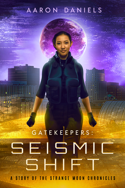 Science Fiction Book Cover Design: Gatekeepers - Seismic Shift
